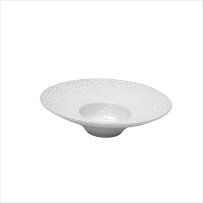 MOON_ - Teller - gourmet tief - 22 cm - rund - weiss_side